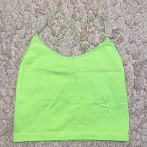 neon tank top